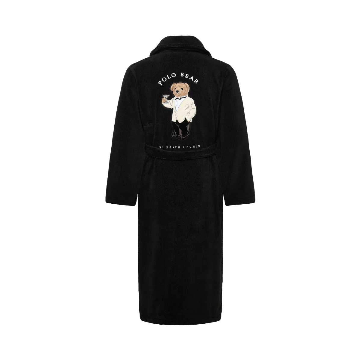 Shawl Sleep Robe - Polo Black