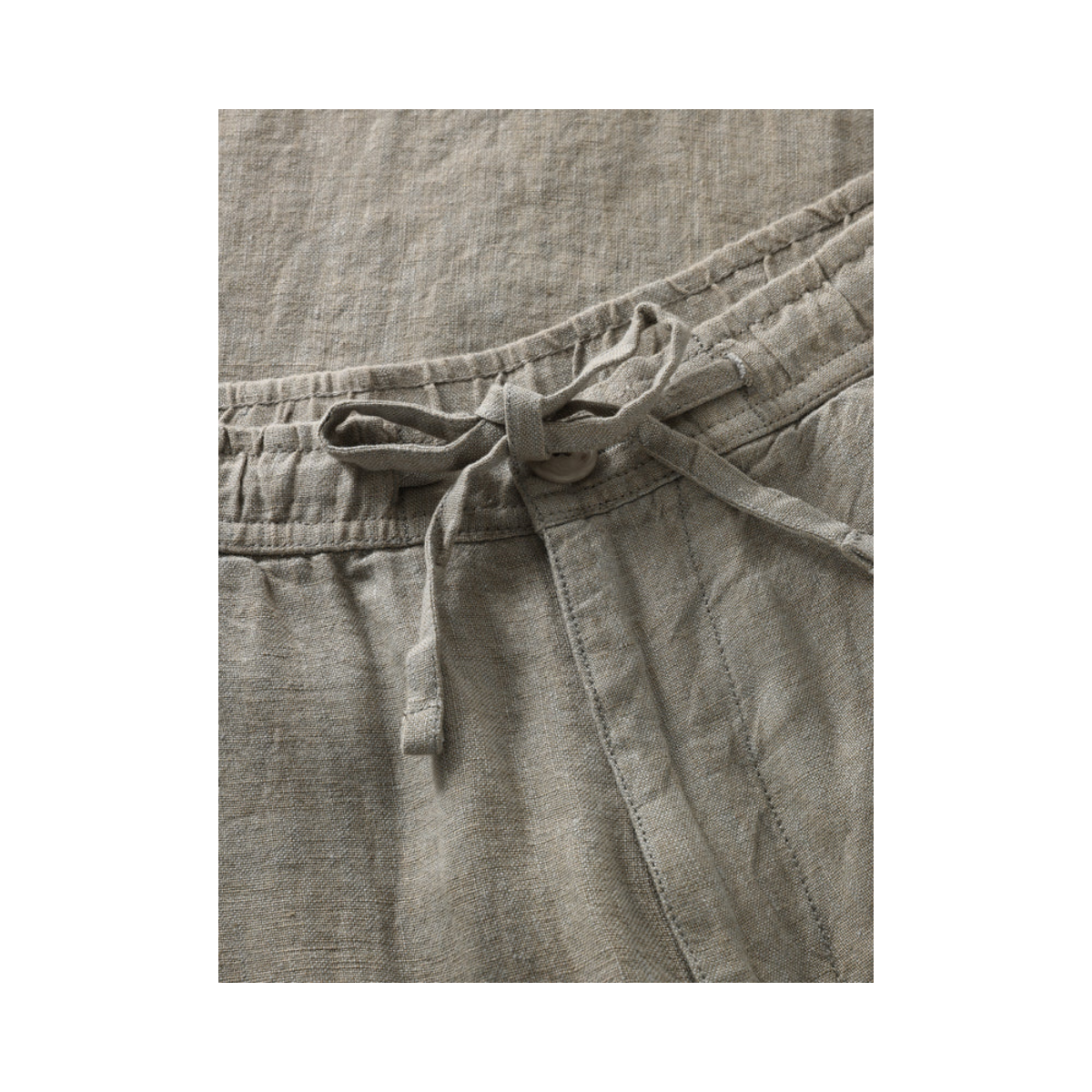 Loose linen pants - Twill Yarndyed