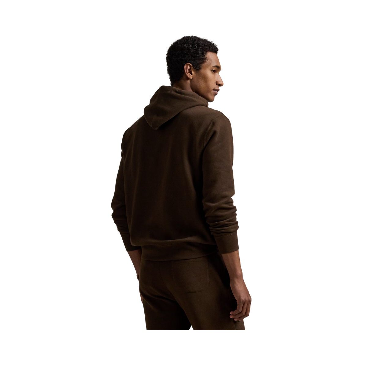 LS Hood Sweater - Nutmeg Brown