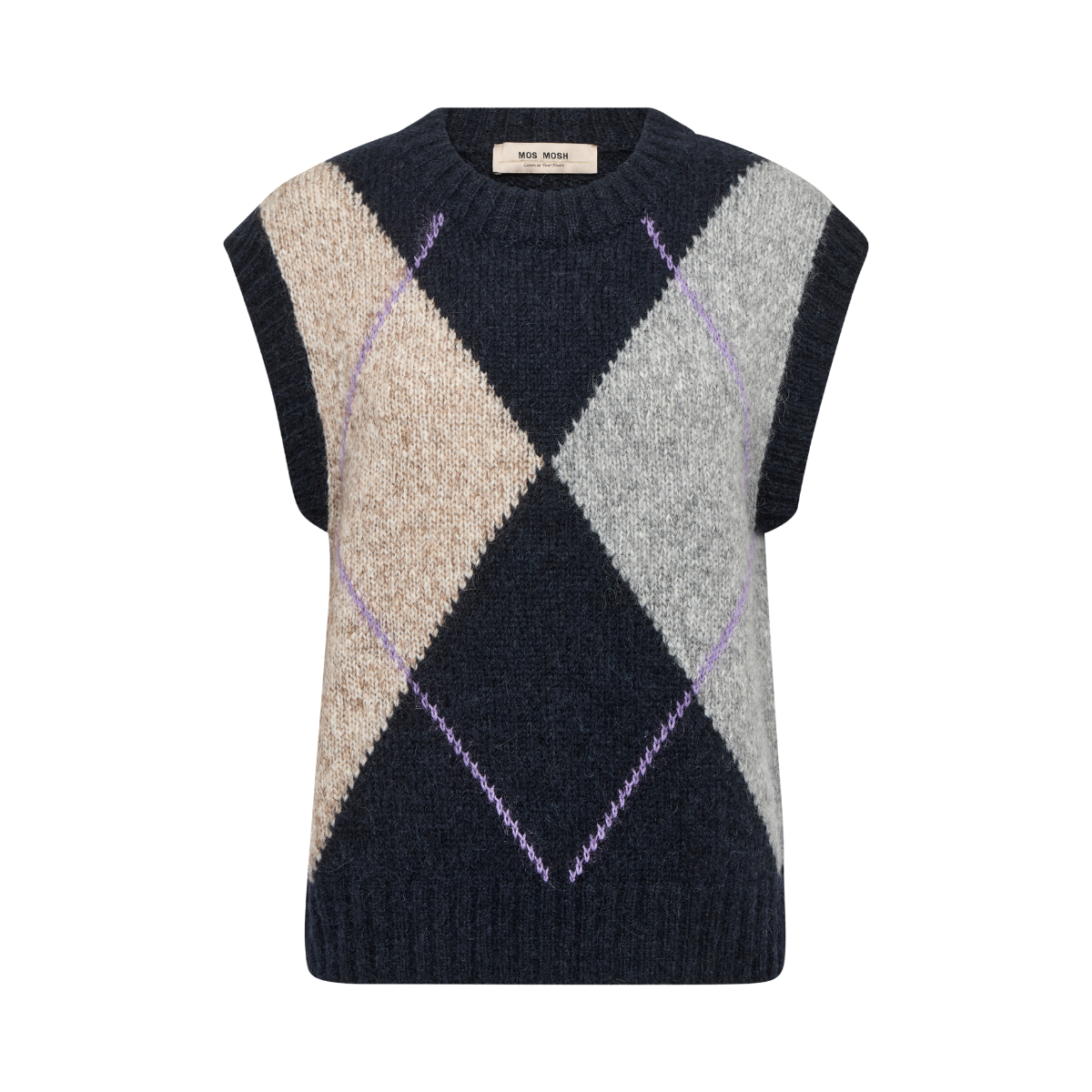 MMJennine Knit Vest - Salute Navy