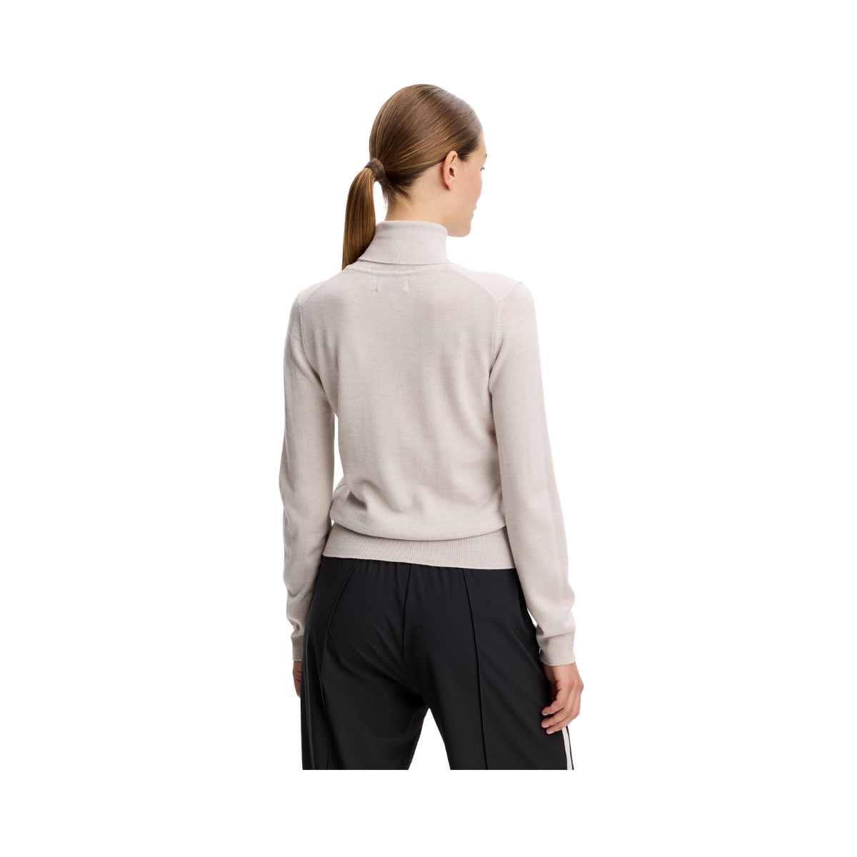 Anja Knitted Turtleneck - Moonbeam