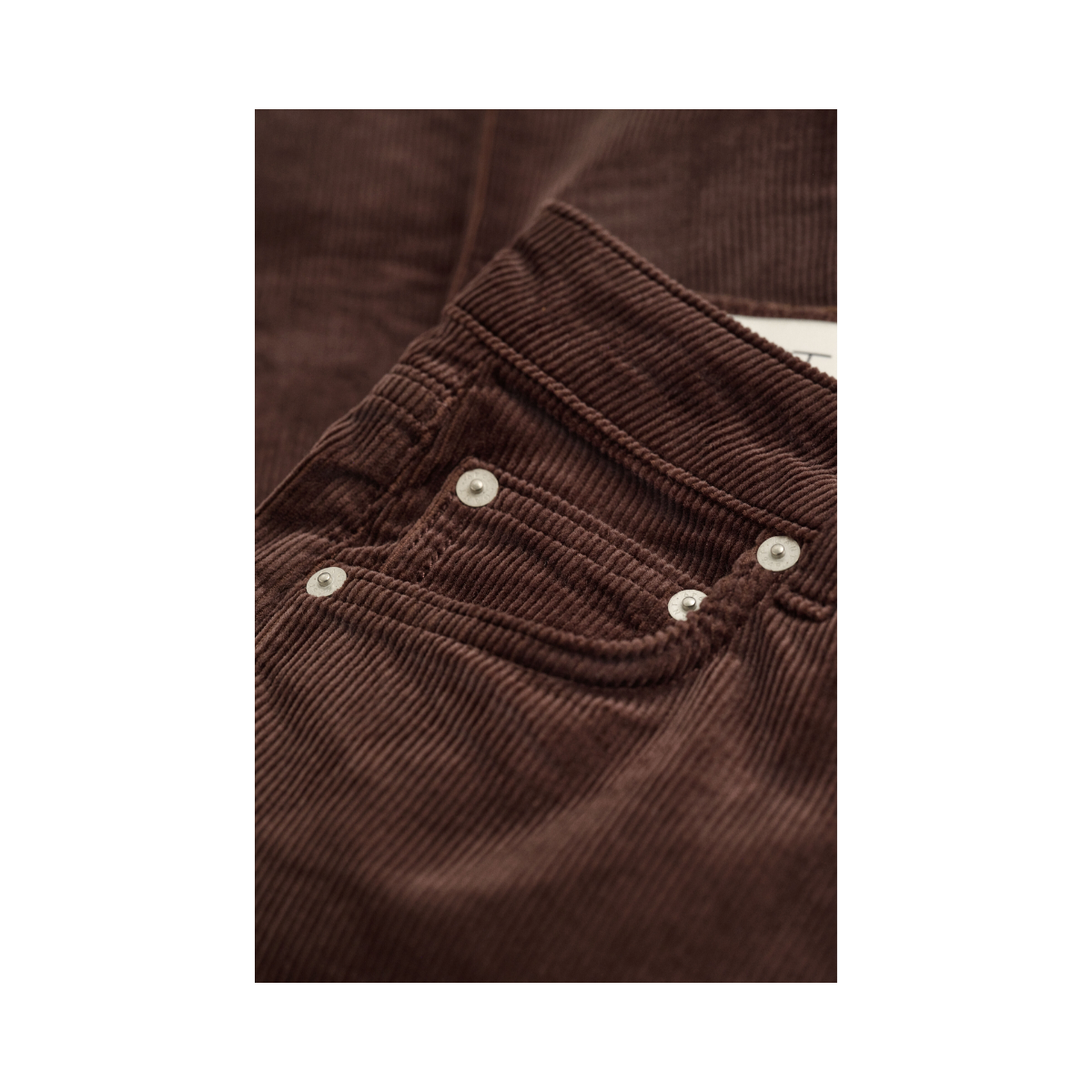 Corduroy Flare Jeans - 202 Deep Brown