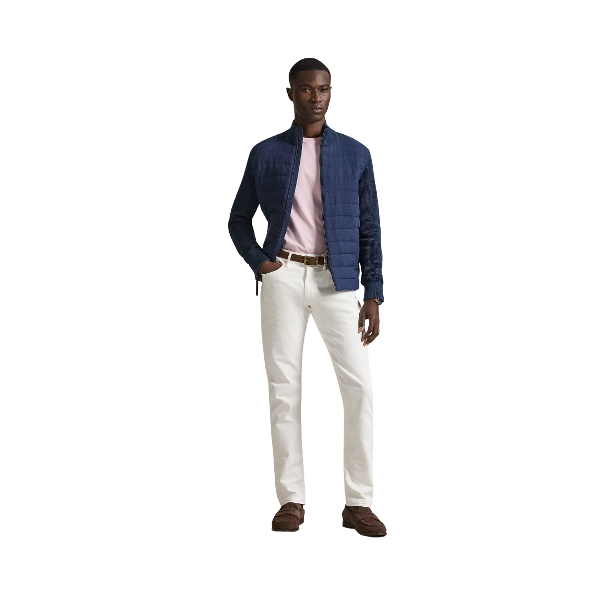 Classic Fit Crewneck T-Shirt - Garden Pink