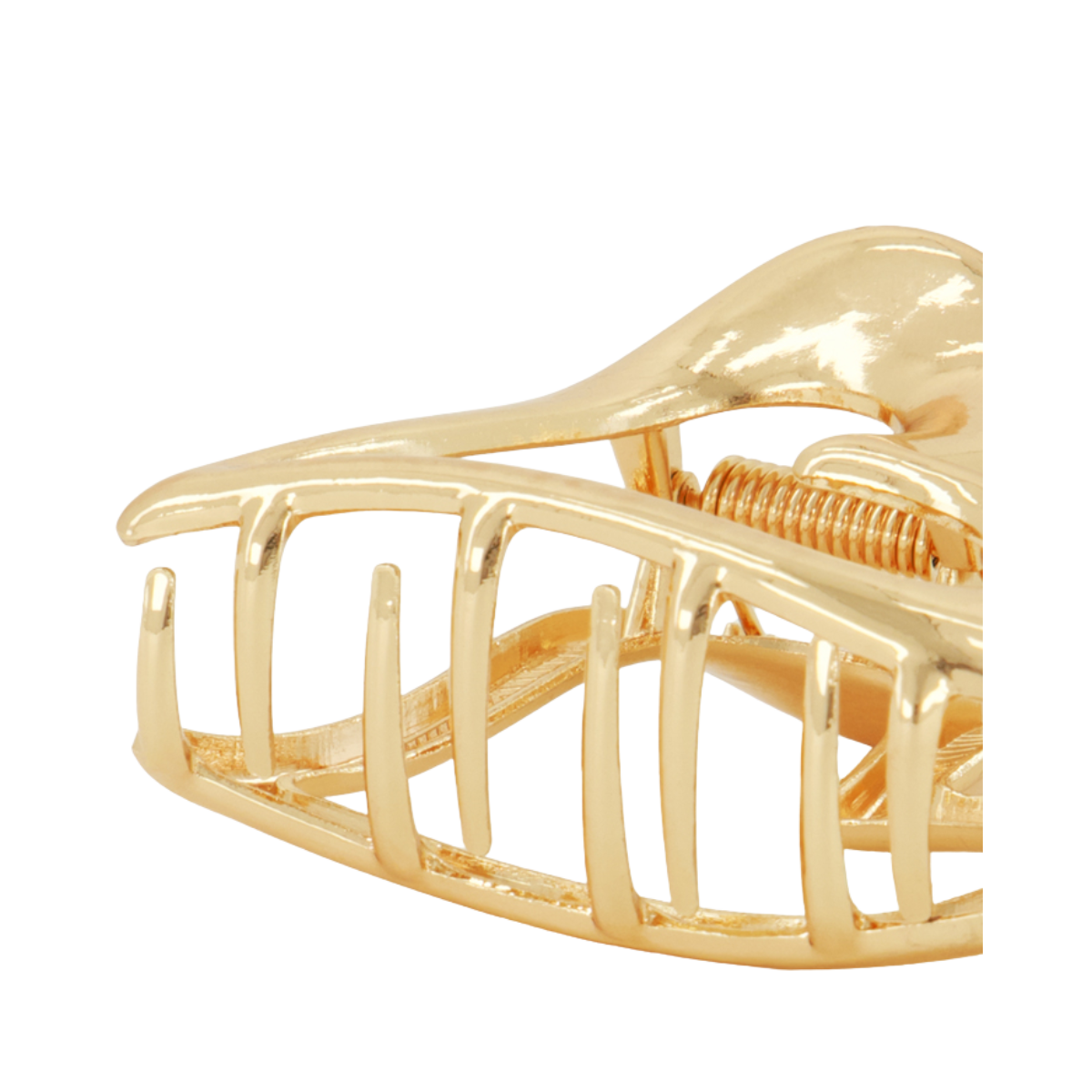 Hairclip heart gold - Gold