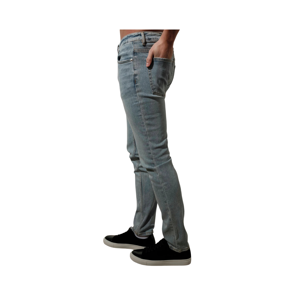 Ryan Slim Fit Jeans - Mid Blue