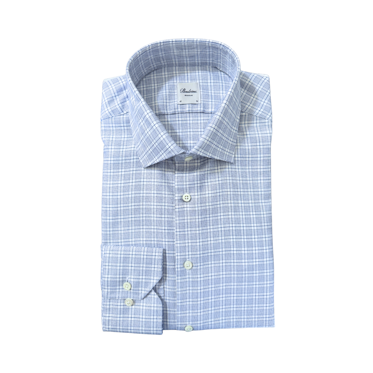 Regular C77 RM Cuff - Dark blue check