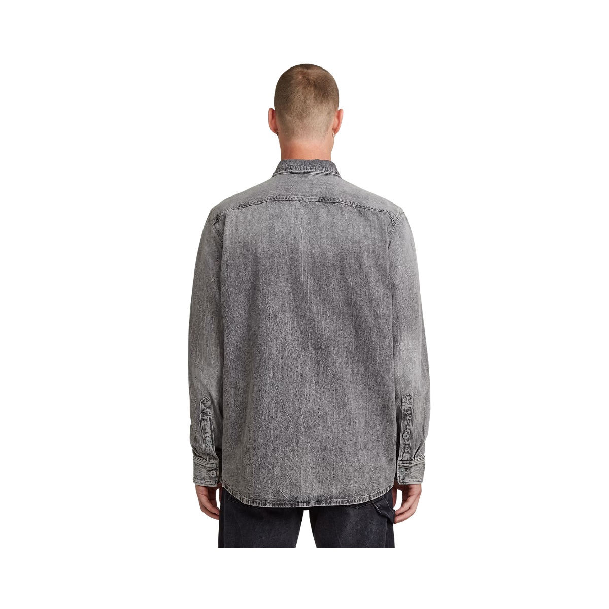 Regular 1-pkt Shirt - Sun Faded Oyster Shell