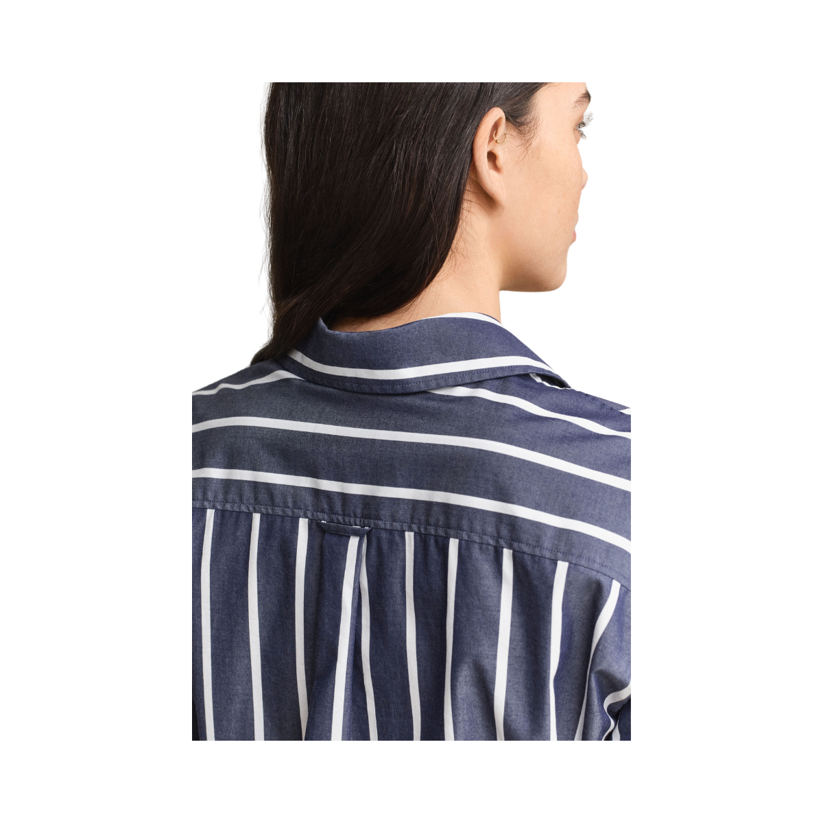 Rel Classic Poplin Stripe Shirt - Evening Blue