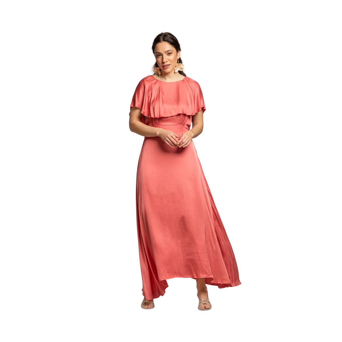 Elena Dress - Paradise Pink