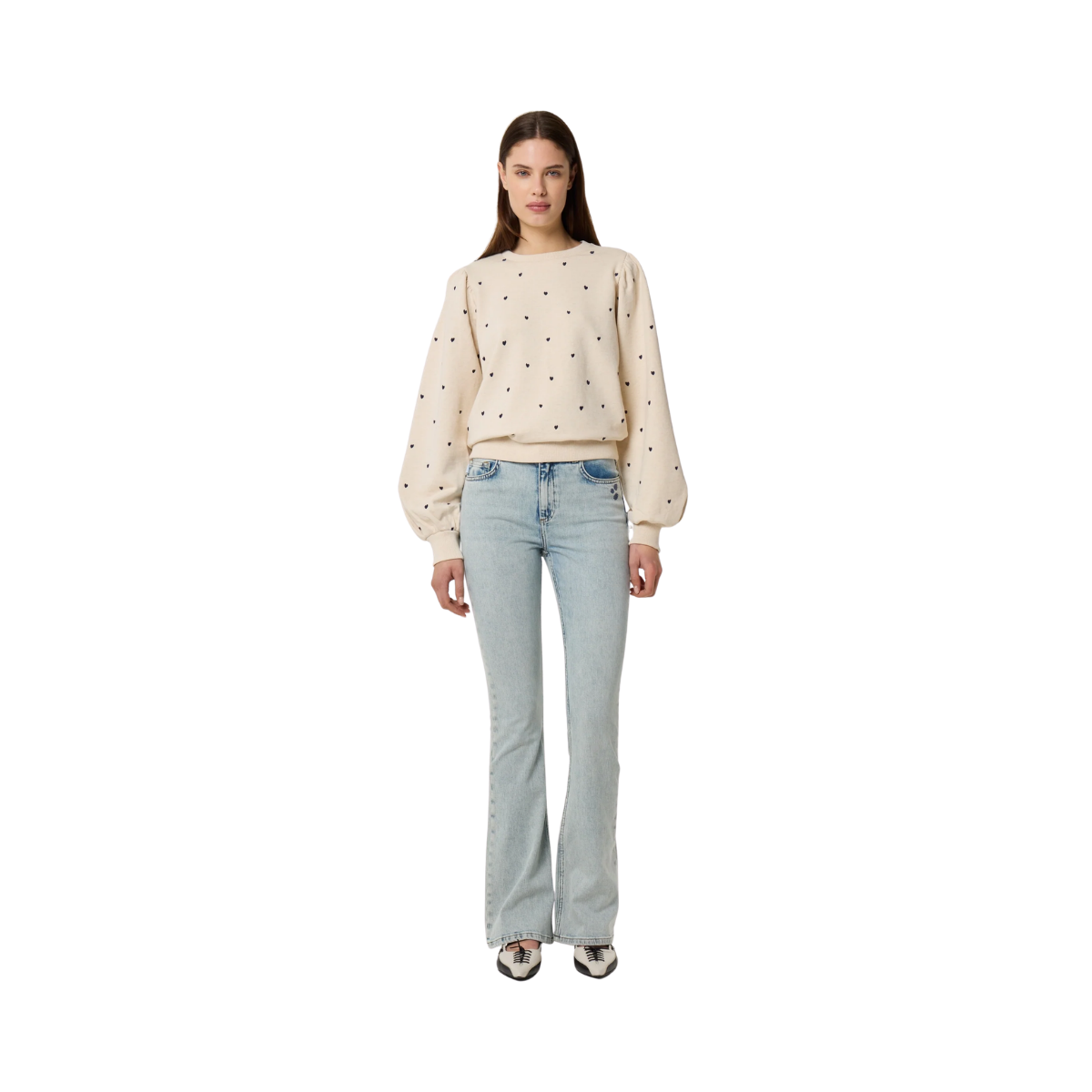Dina Sweater - Oatmeal Melange
