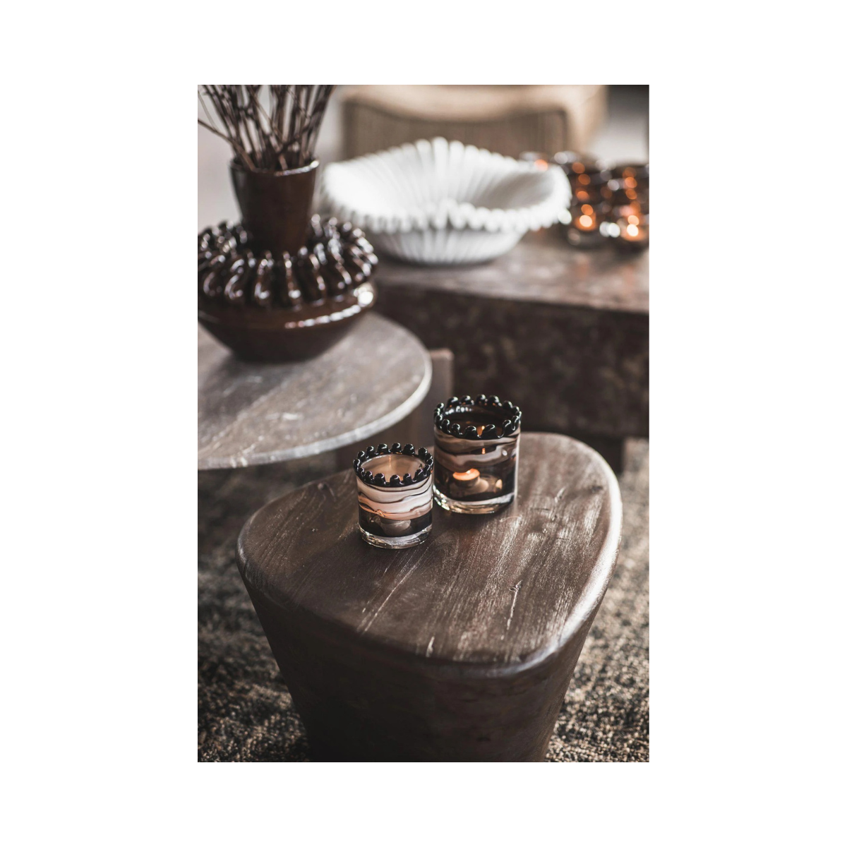 Dolce S Ljuslykta - Brown