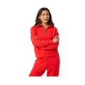 Studio Soft Halfzip Sweatshirt - Flame Scarlet