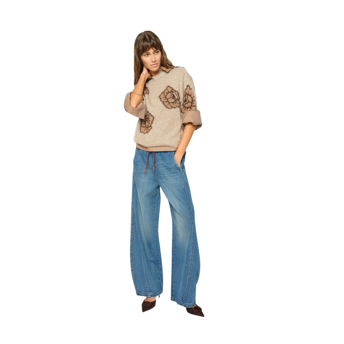 MMDrea Popli Knit - Doeskin