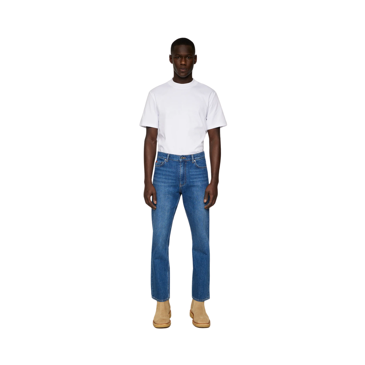 Cody Mid Wash Reg Jeans - Mid Blue