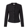 Alexa Tweed Jacket - Black