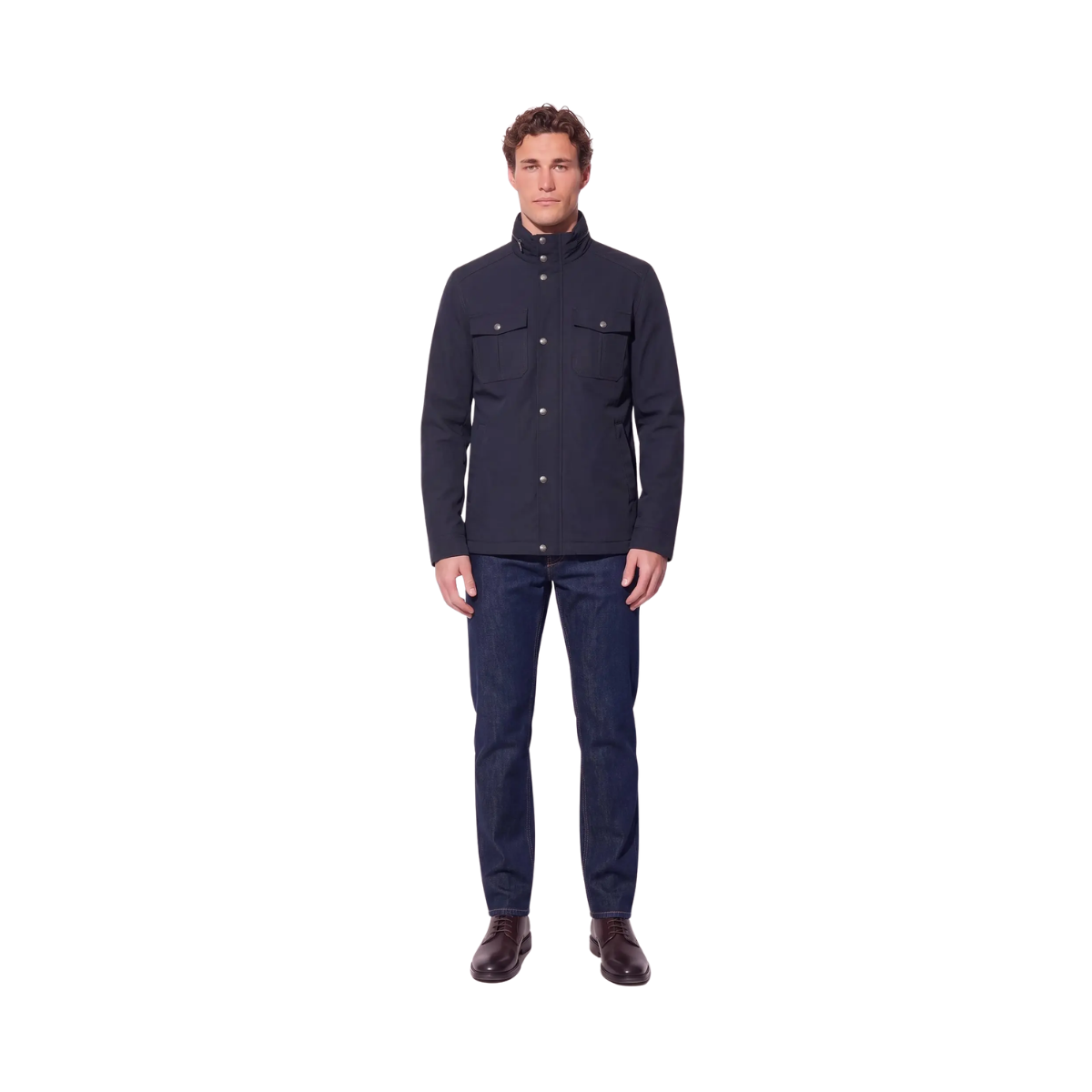 Leo Tech Jacket - Navy