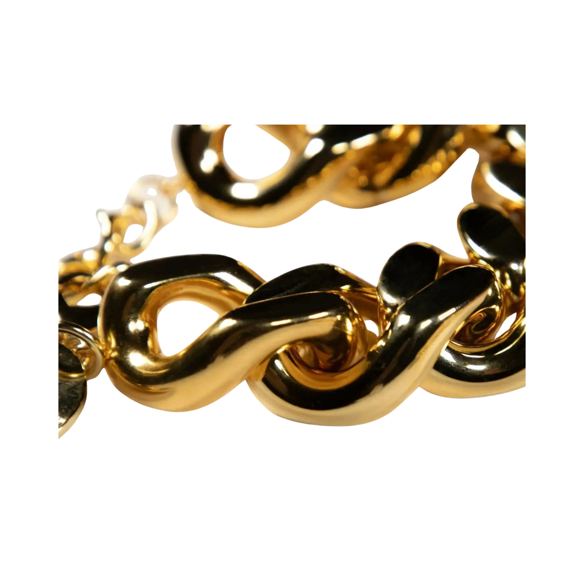 Flat Chain Bracelet - Gold
