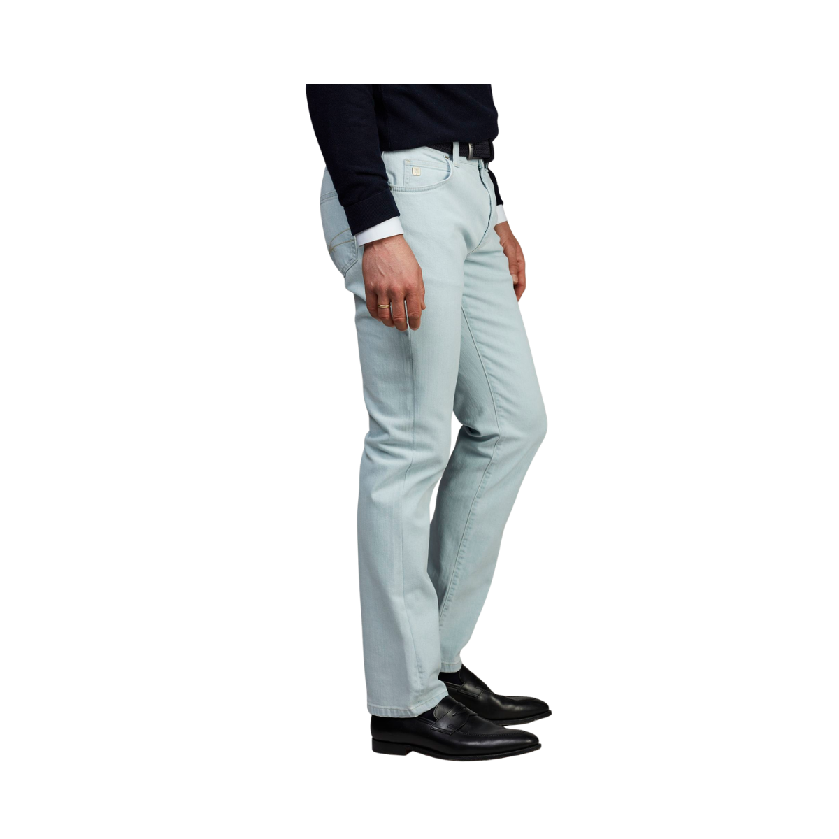 5-Pkt Cape Town Silk Touch Denim - Light Blue