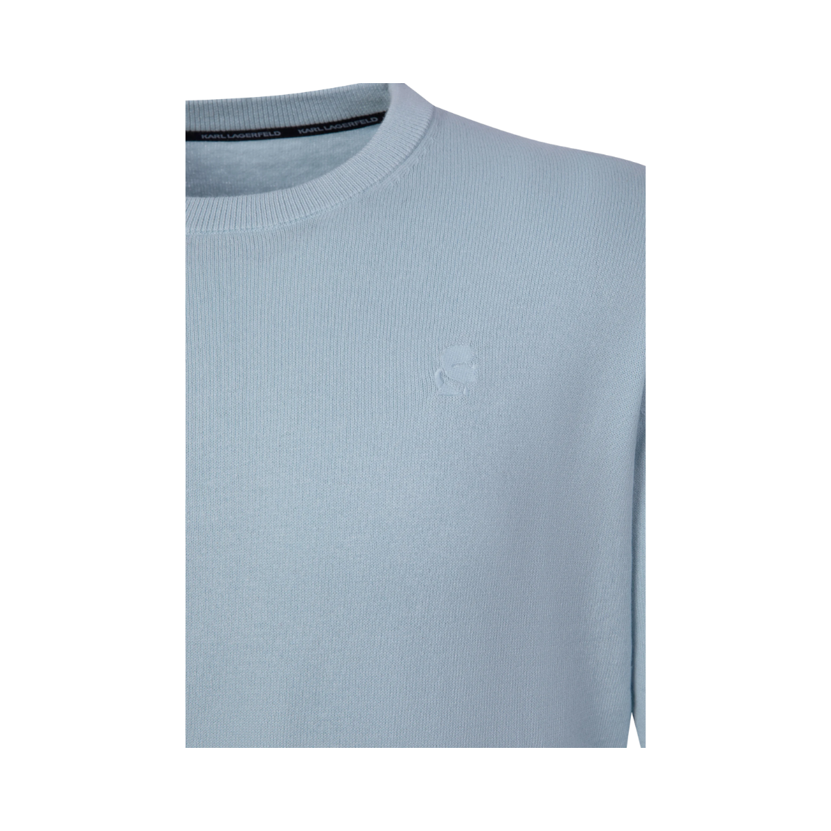 Knit Crewneck - Light Blue