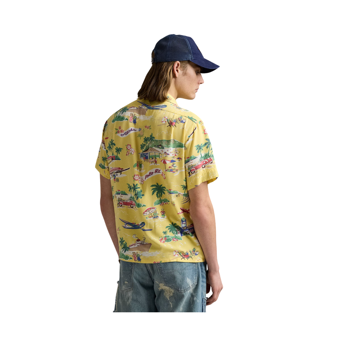 Short Sleeve Sport Shirt - On Holiday Bear