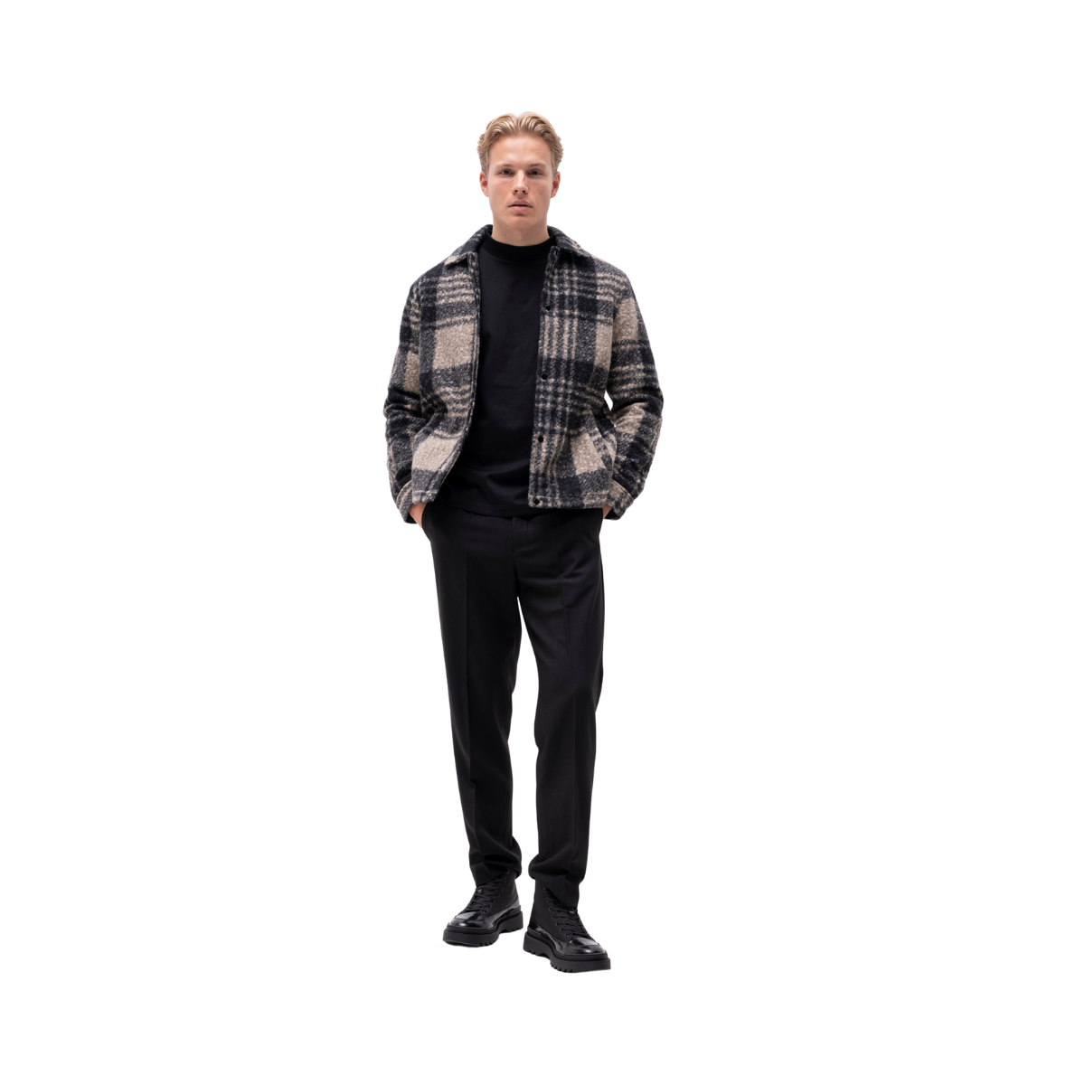 Allesio Overshirt - Black