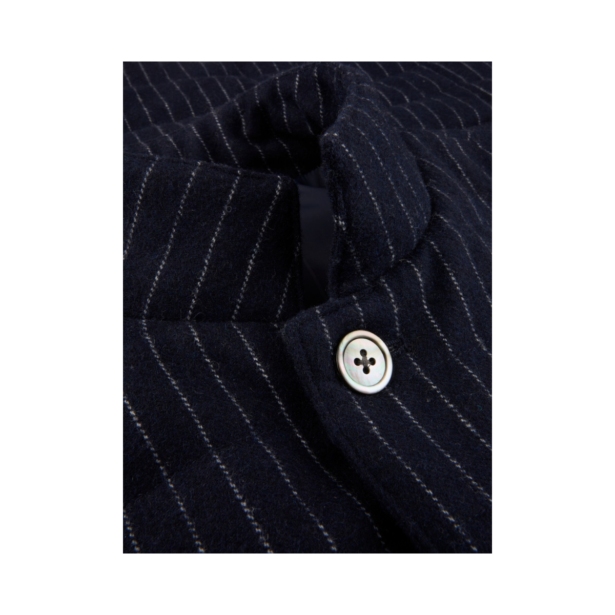 Gilet Mid Layer Pinstripe Vest - Navy stripe