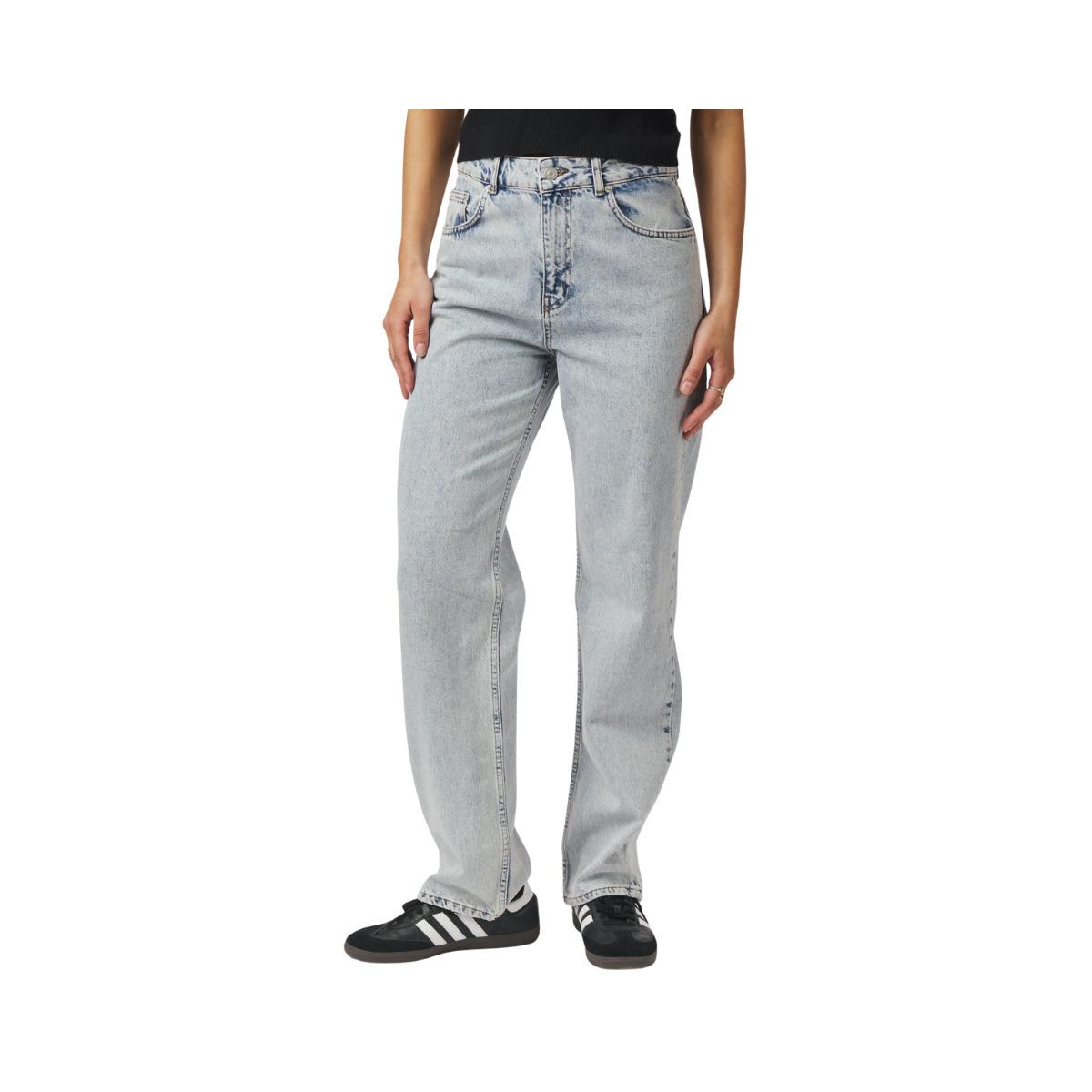Simona D Pants - Smoke Blue