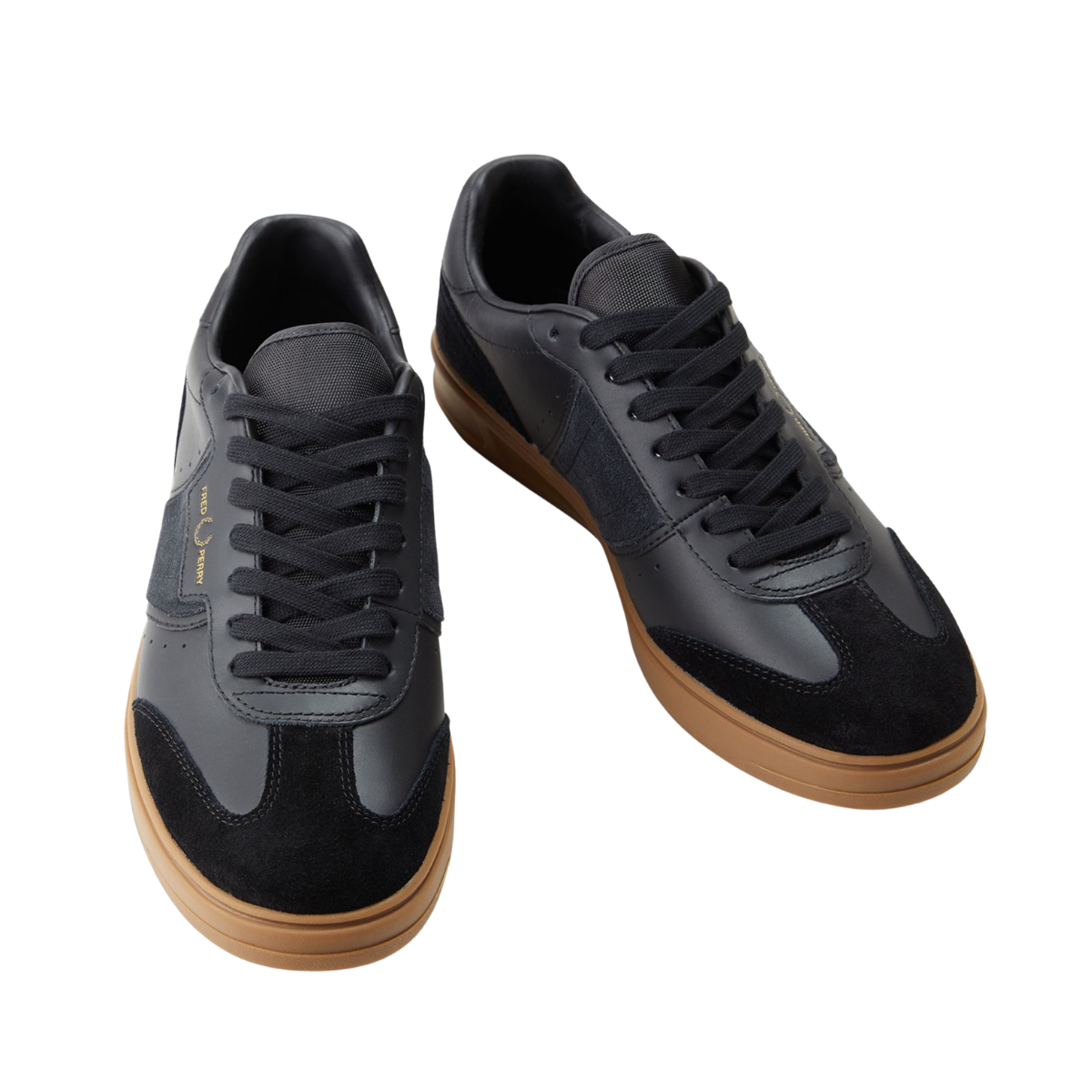 B4 Leather / Suede - Black