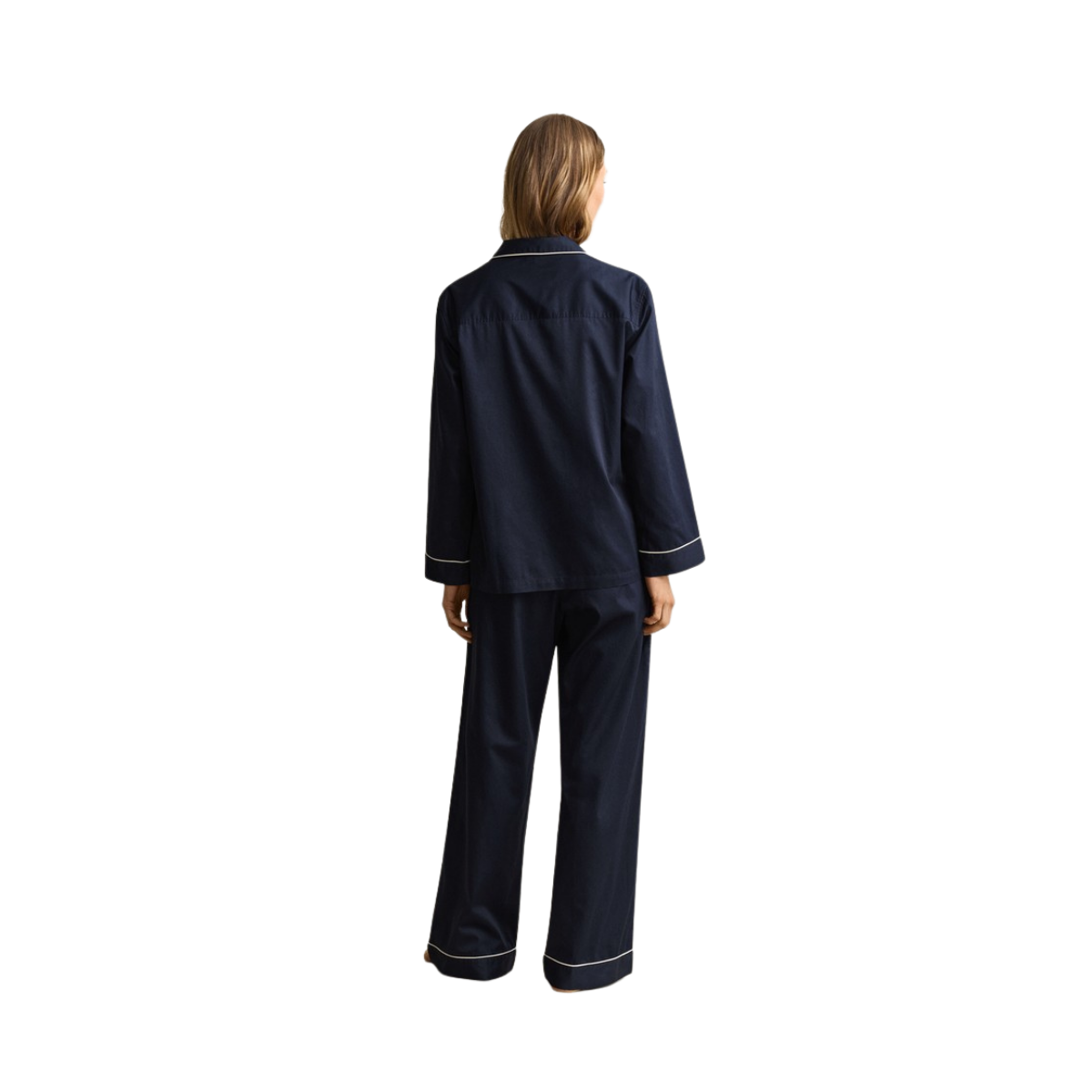 Satin Pajama Set - Evening Blue