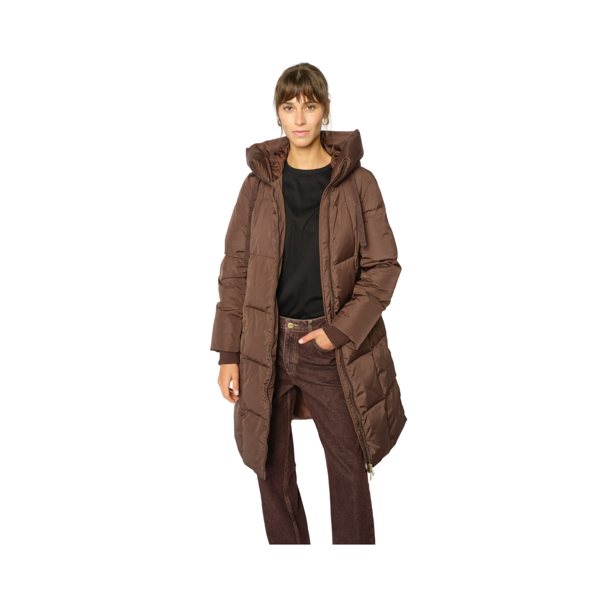 MMNova Square Down Coat - Bracken