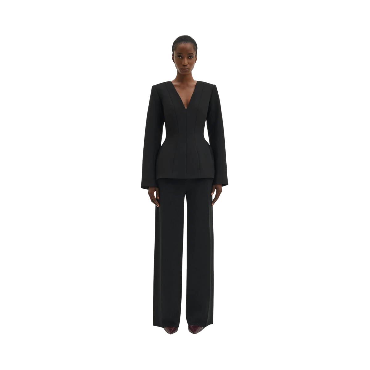 Ninni Hourglass Top - Black