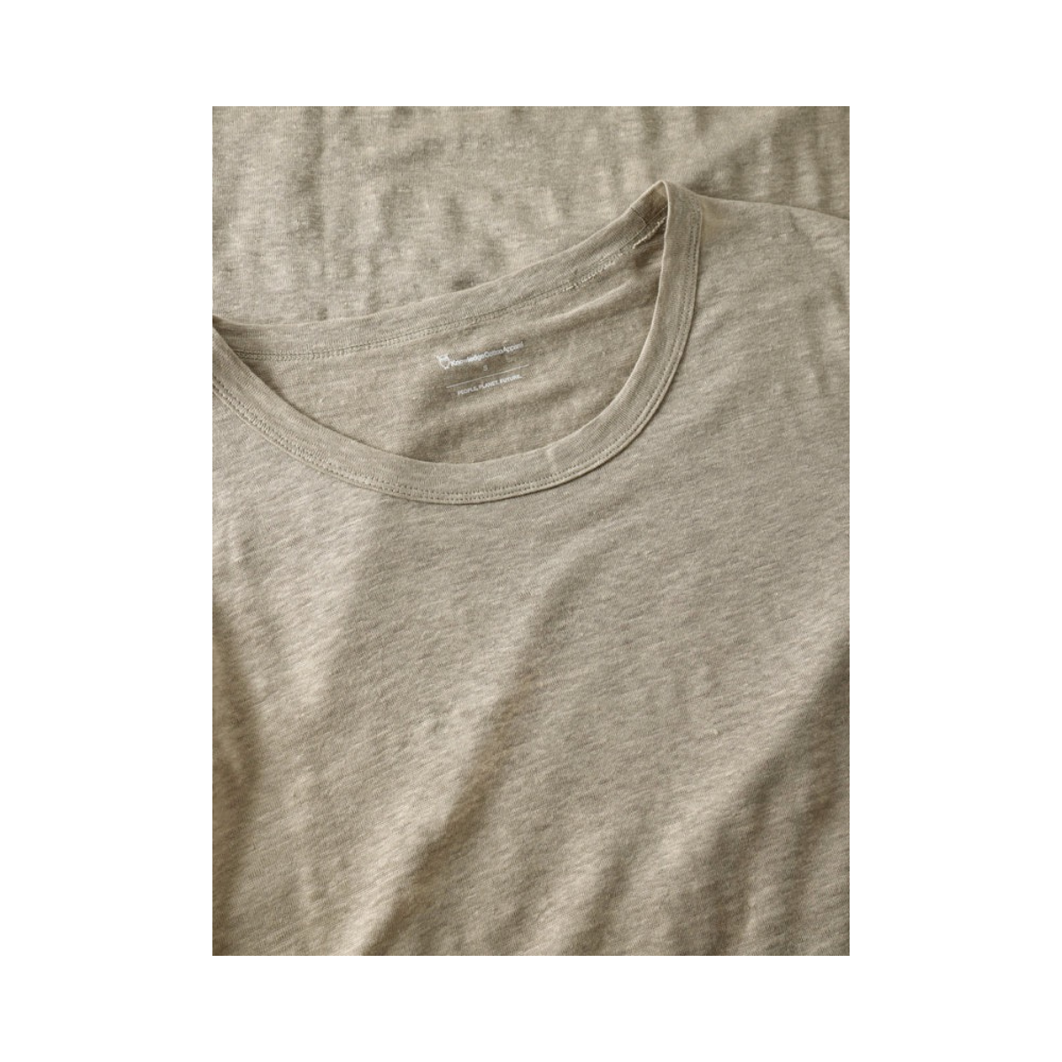 Linen T-Shirt Dress - Twill