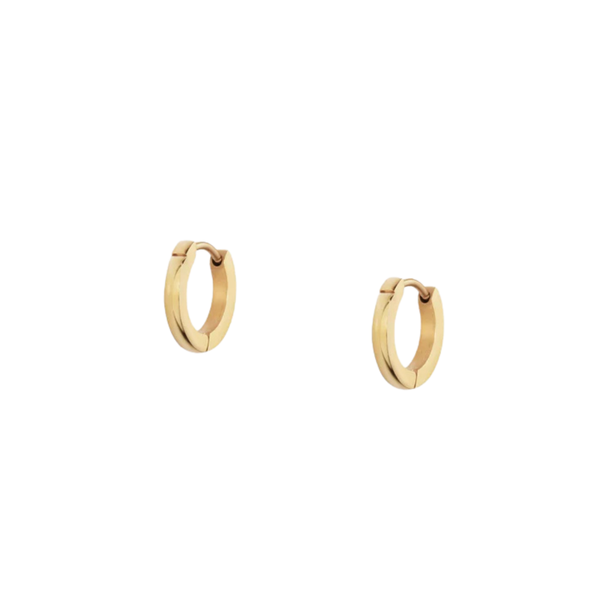 Classic Gold Hoops Small - gold