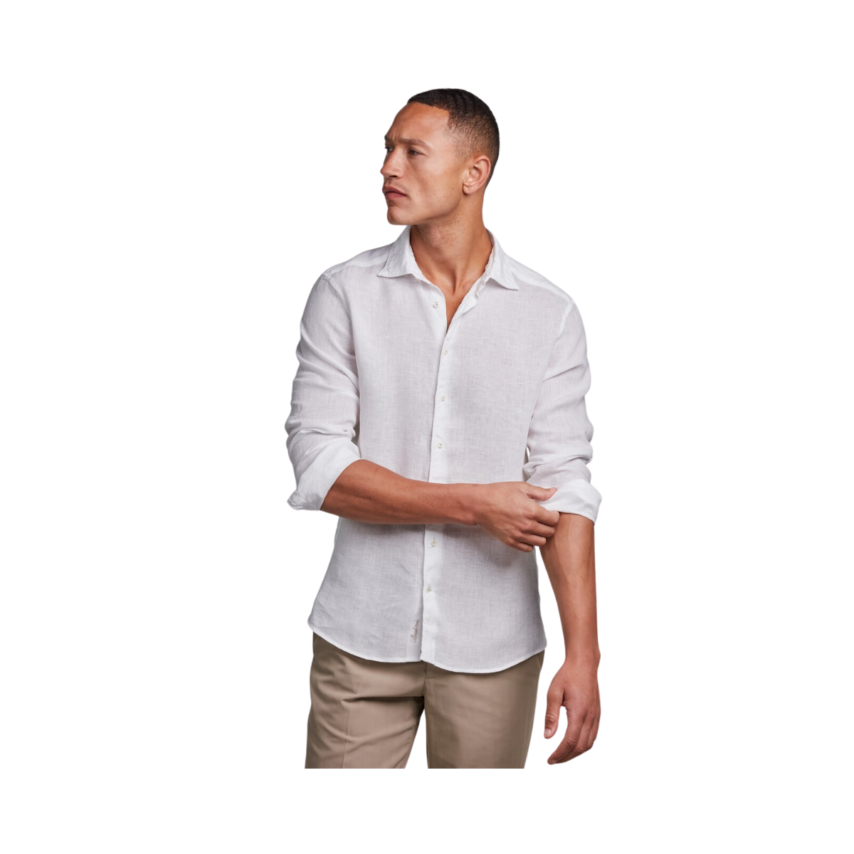 Slimline C72 RC cuff Casual - White