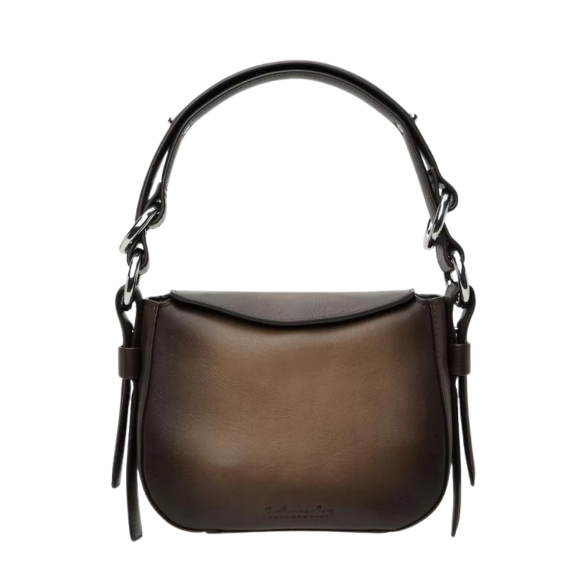 Bud Leather Bag Mini - Dark Brown