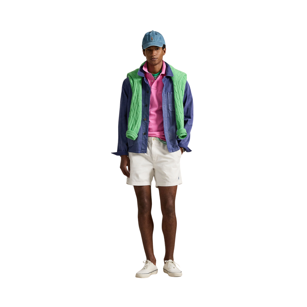 Prepster Shorts - Deckwash White