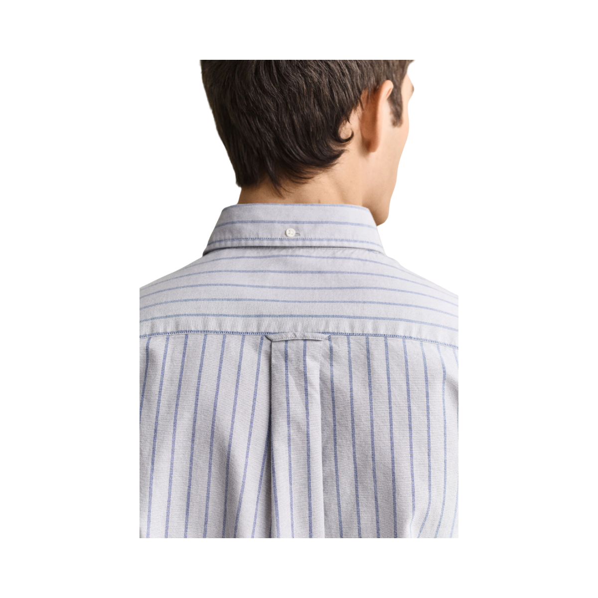Reg Archive Oxford Stripe Shirt - Concrete Grey
