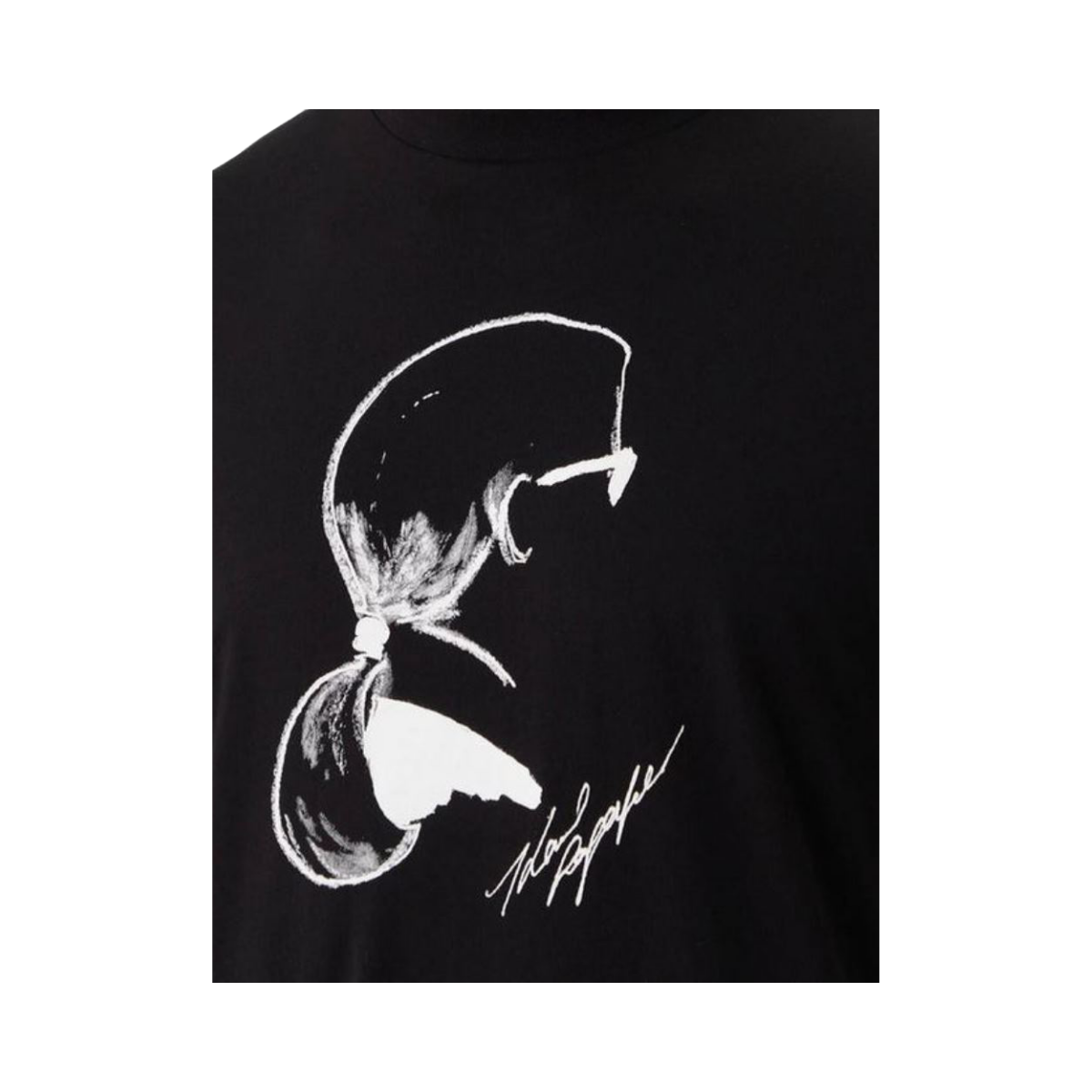 T-Shirt Crewneck - Black