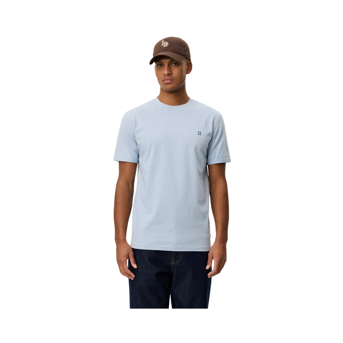 Norregaard Contrast T-Shirt - 435 Blue Fog