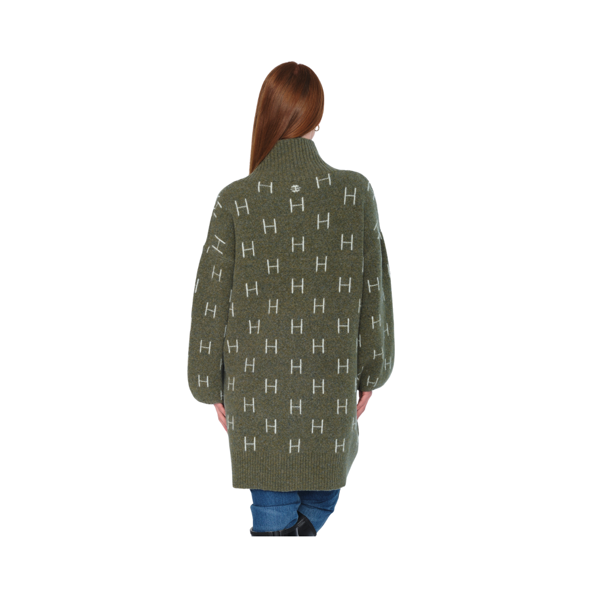 Fam Long Sweater - Winter Moss