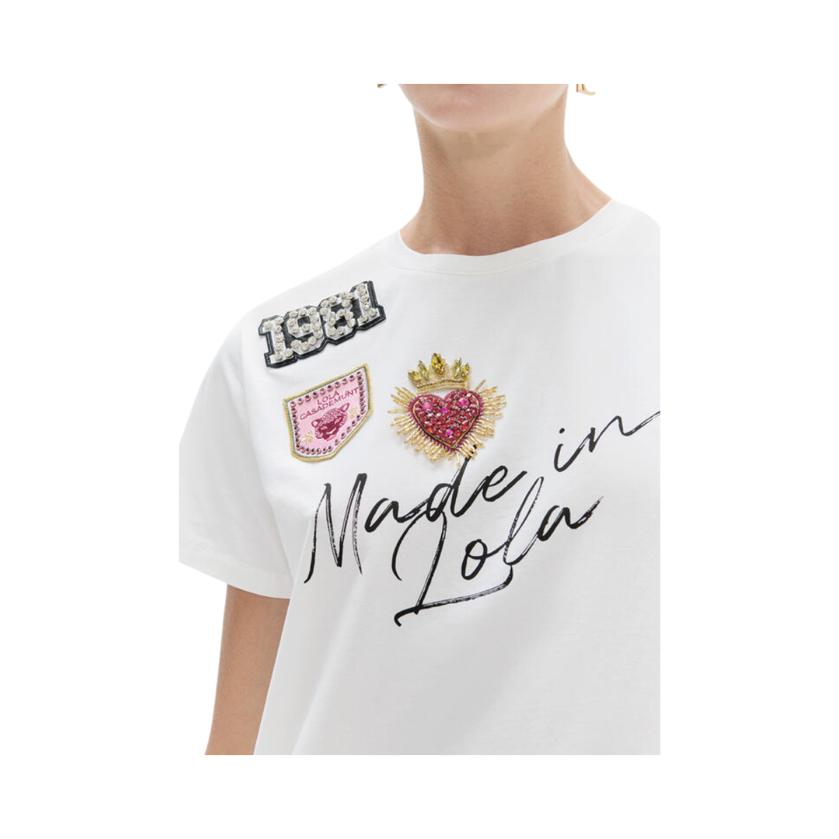 Crewneck T-Shirt - 00B White