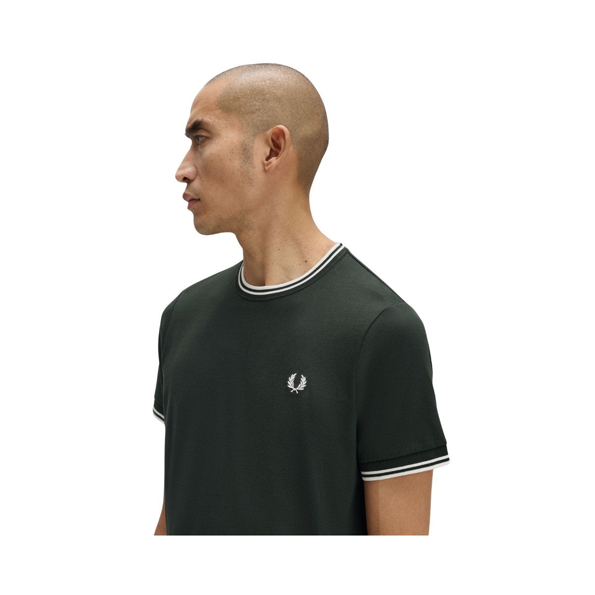 Twin Tipped T-Shirt - Night Green/Snow White
