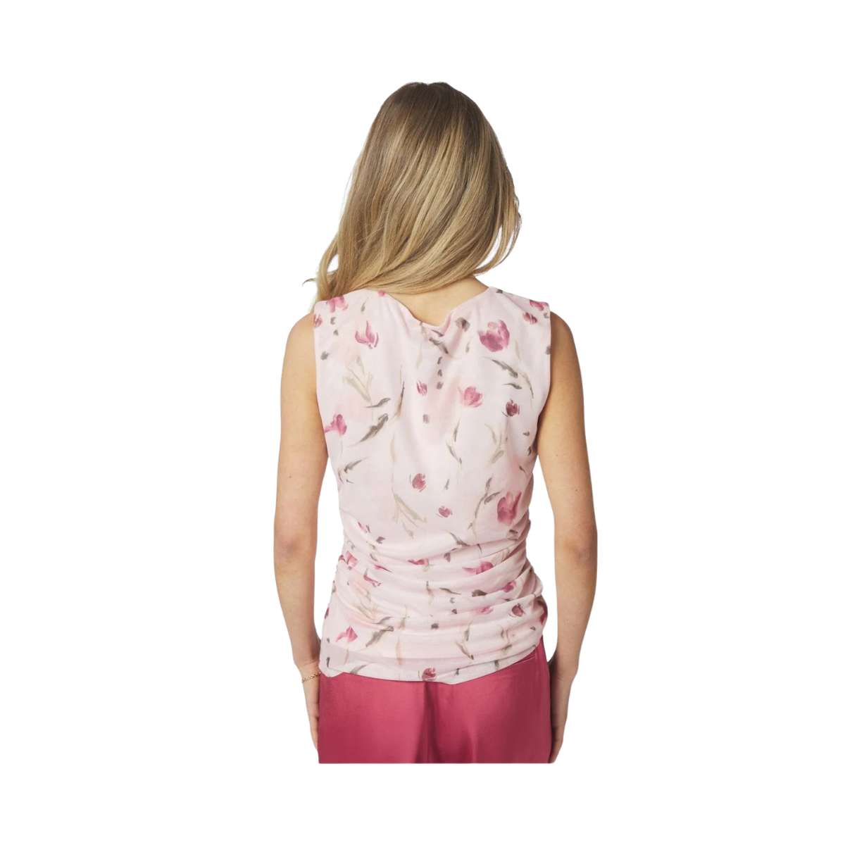 Liblana Artist Mesh Top - Light pink