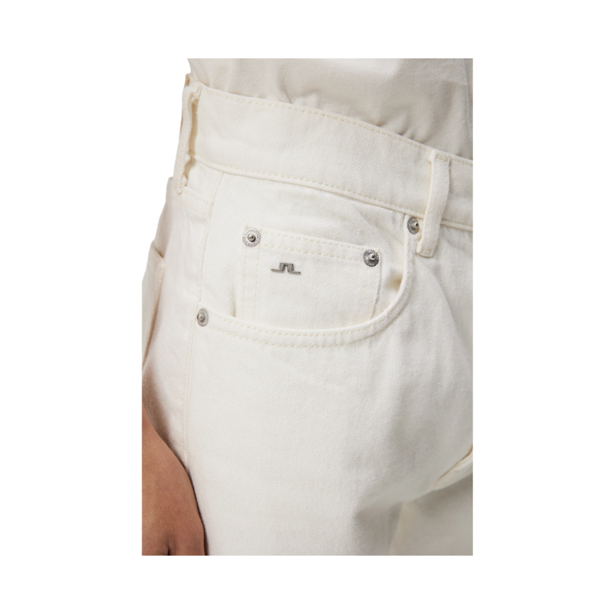 Cody Solid Regular Jeans - White