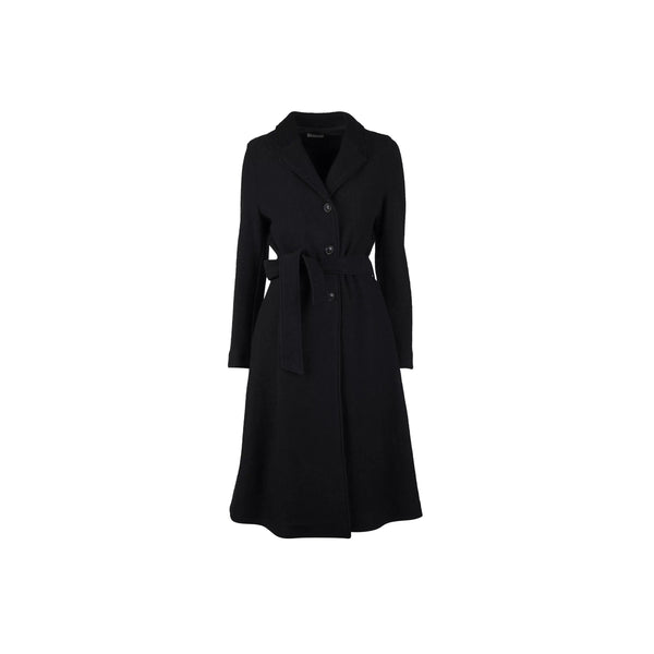 Long Coat Knit - Black