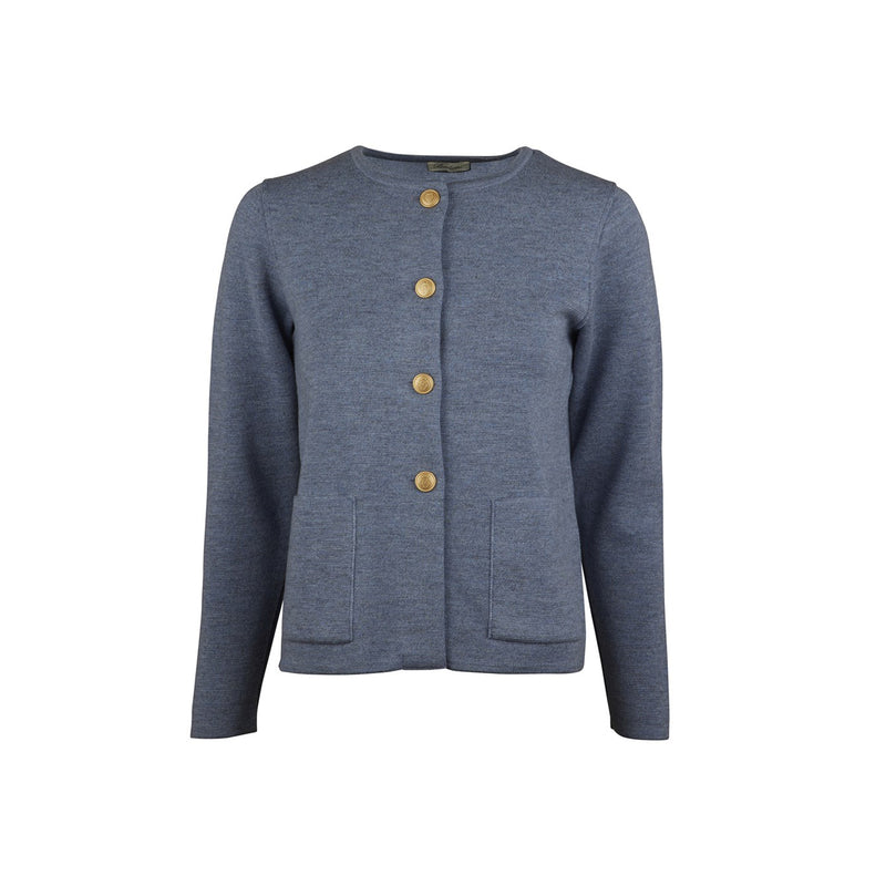 Stina Knit Cardigan - Blue