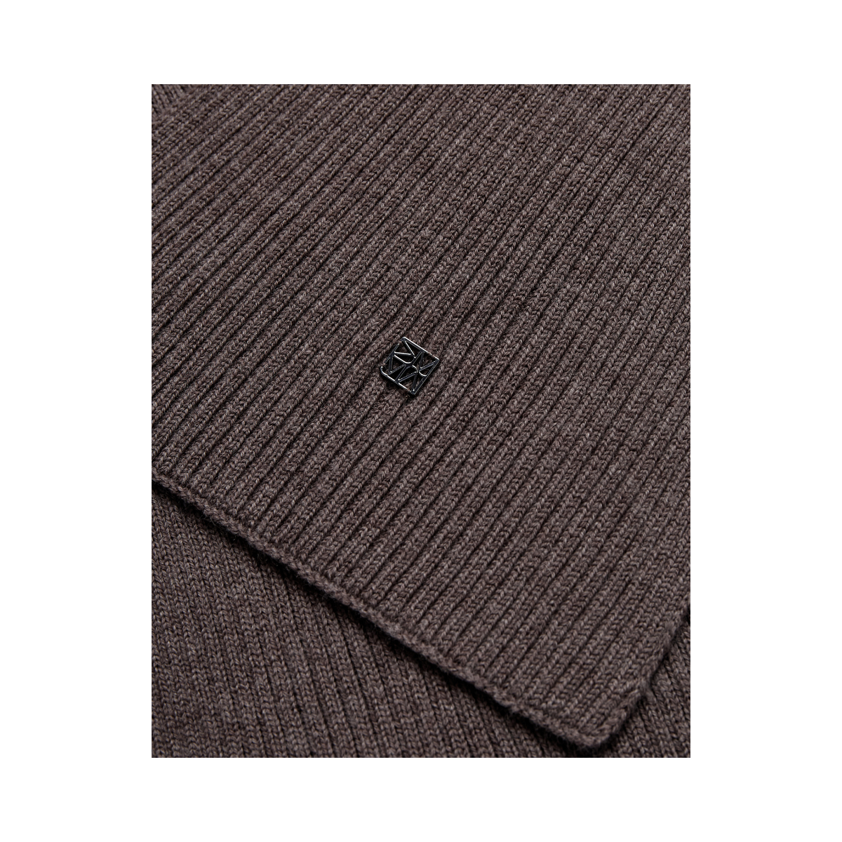 MMTova Wool Rib Scarf - Subterranean