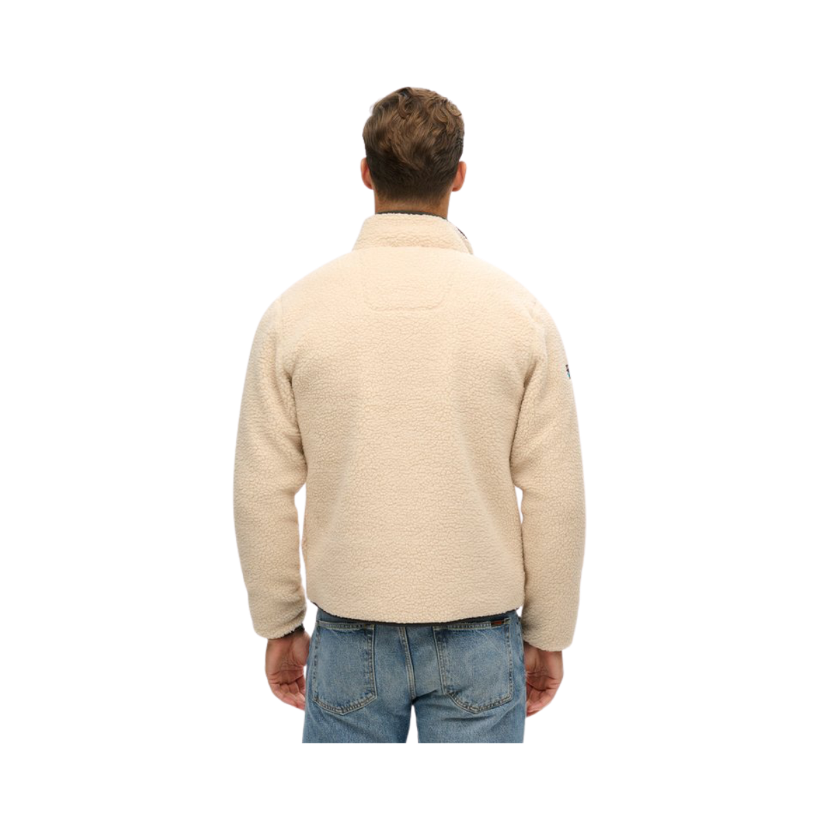 Outdoor Full Zip Fleece - 1LG Oatmeal Beige