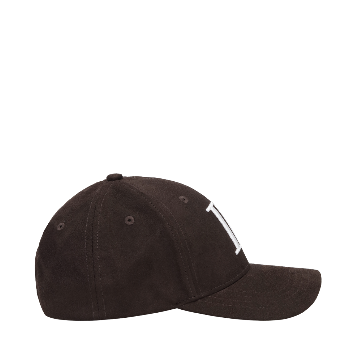 Encore Suede Baseball Cap - 962 Turkish Coffee Brown
