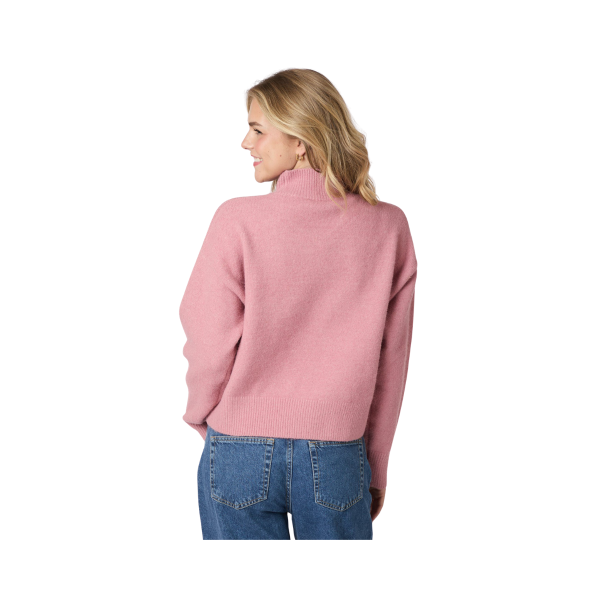 Paulina Knit Blouse - Rose
